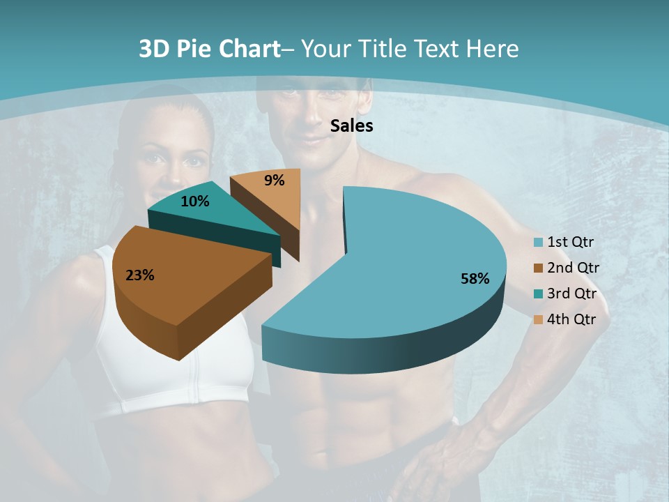 Heavy Handsome Young PowerPoint Template