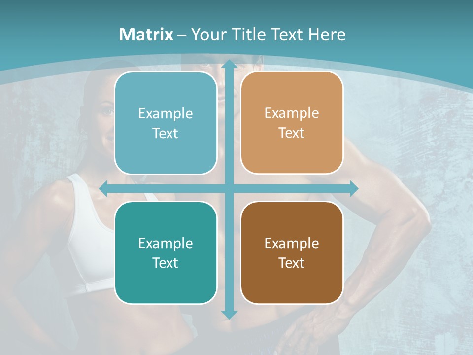 Muscular Caucasian Energy PowerPoint Template