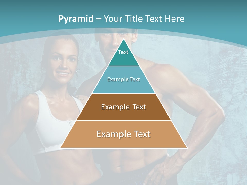 Muscular Caucasian Energy PowerPoint Template