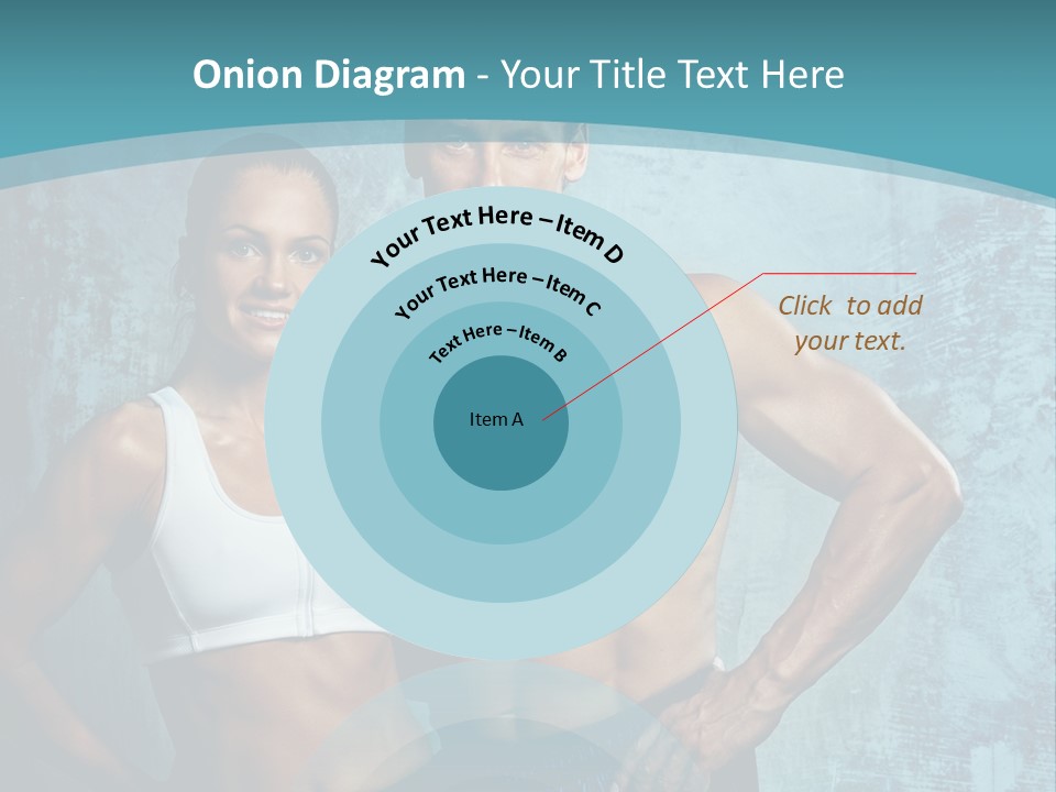 Muscular Caucasian Energy PowerPoint Template