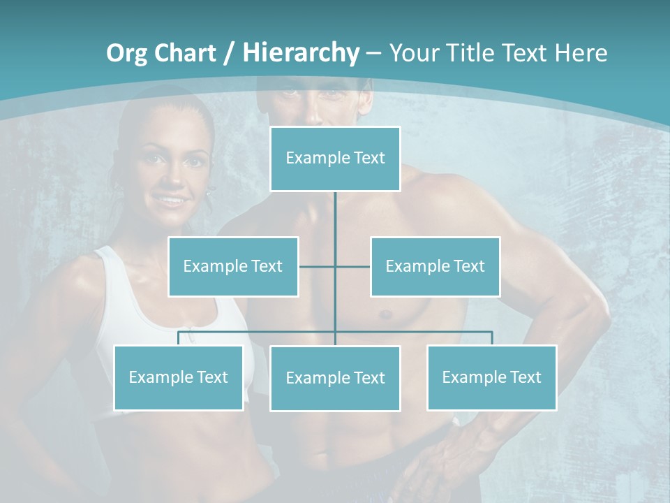 Muscular Caucasian Energy PowerPoint Template