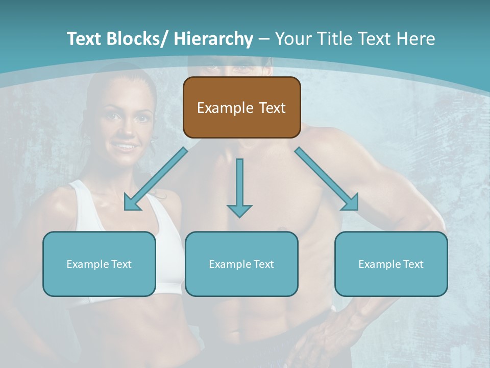 Muscular Caucasian Energy PowerPoint Template
