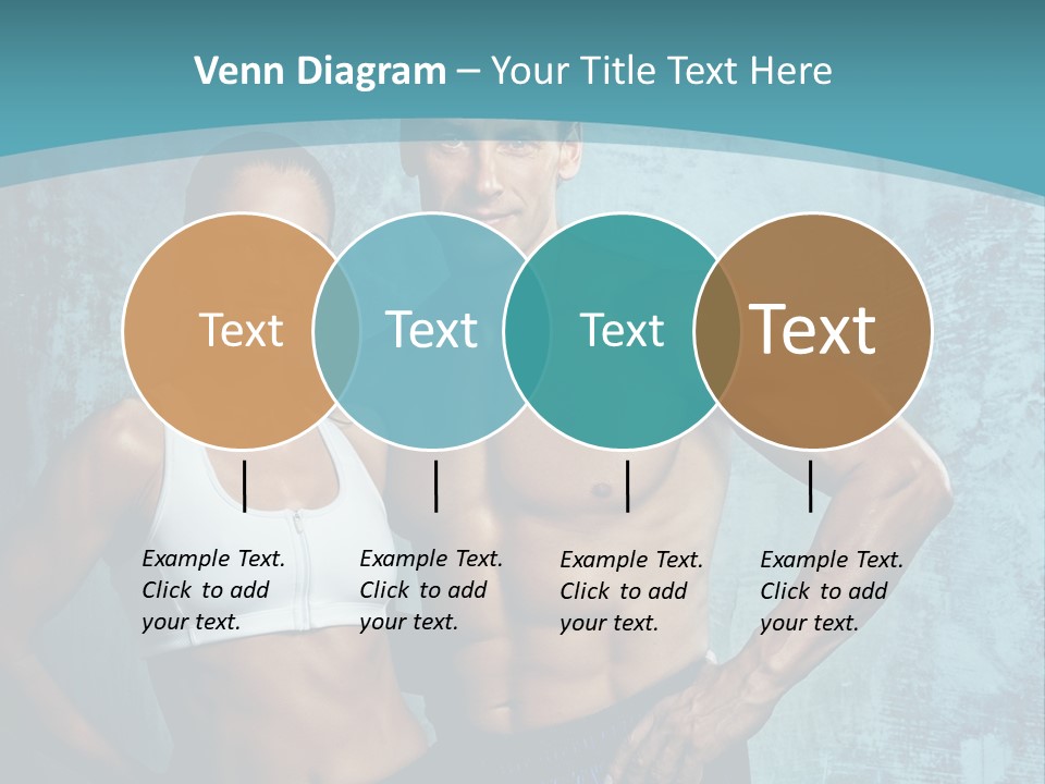Muscular Caucasian Energy PowerPoint Template