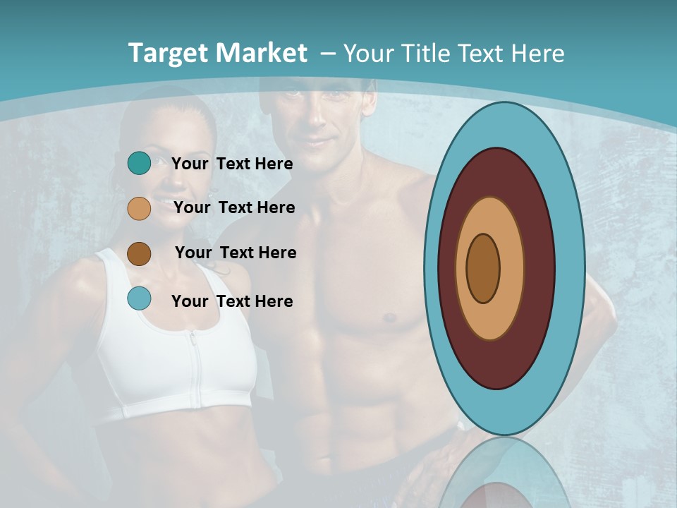 Muscular Caucasian Energy PowerPoint Template