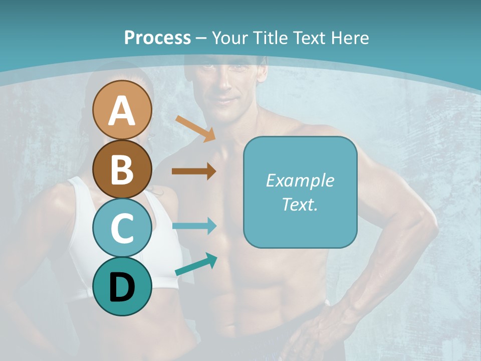 Muscular Caucasian Energy PowerPoint Template