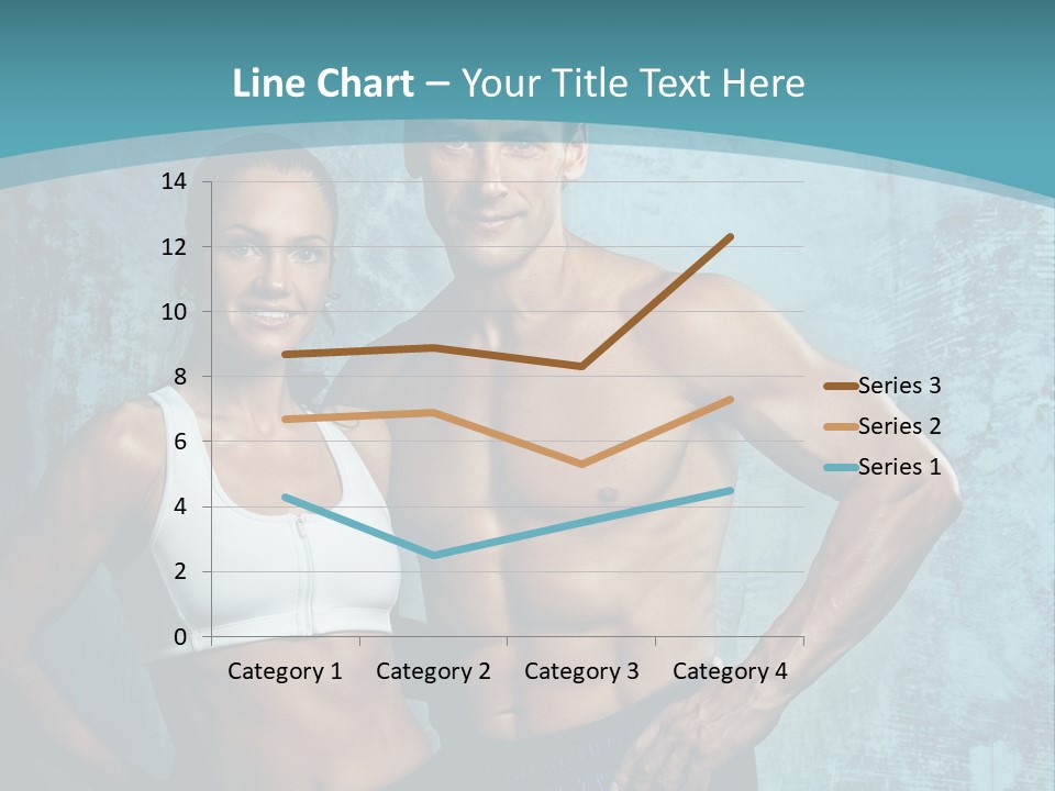 Muscular Caucasian Energy PowerPoint Template