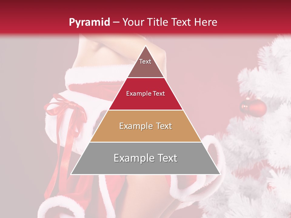 Gift Celebration Girl PowerPoint Template