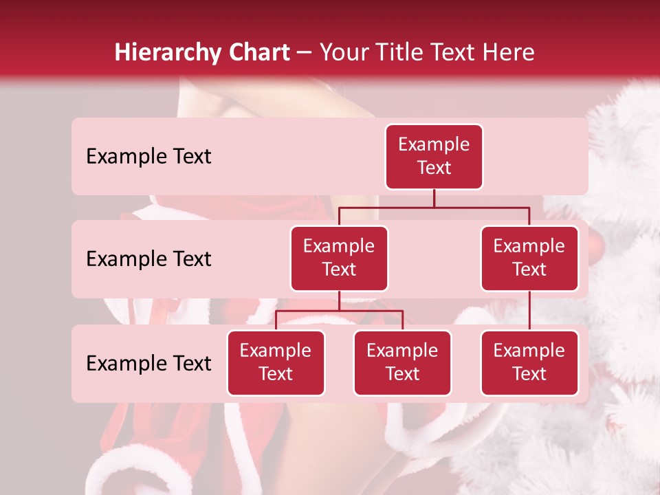 Gift Celebration Girl PowerPoint Template