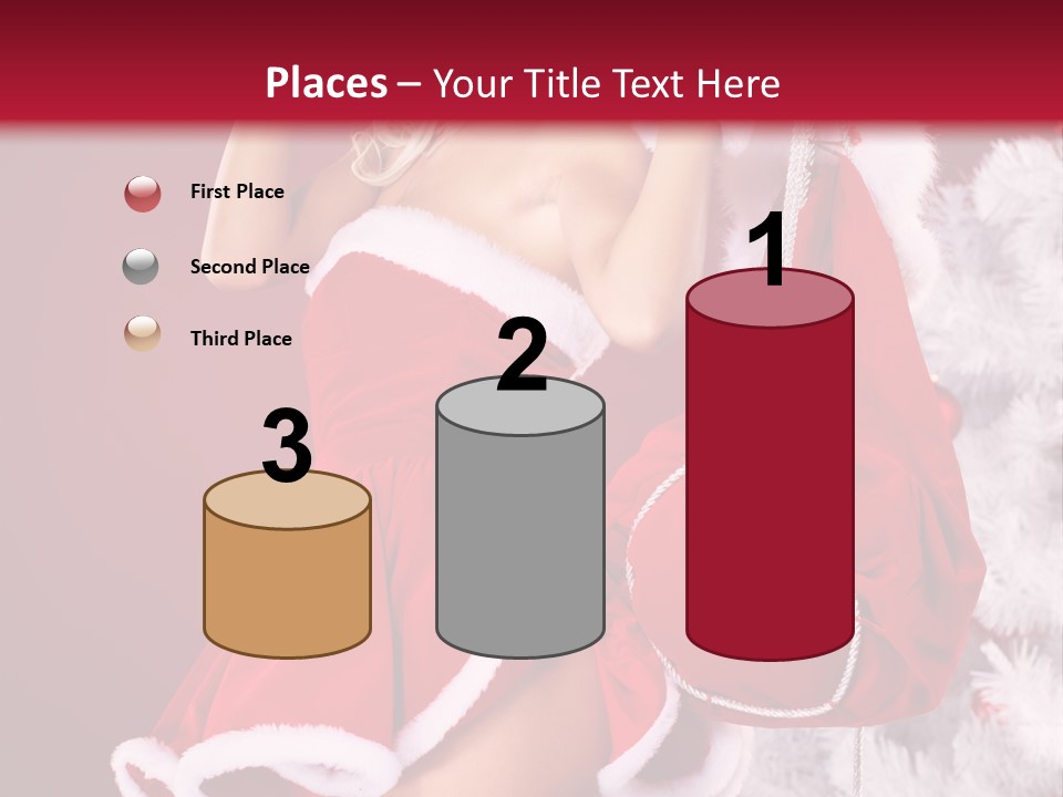 People One Ornament PowerPoint Template