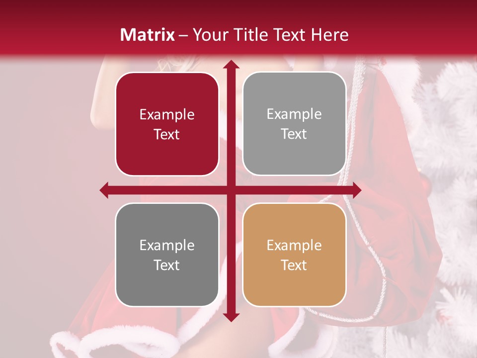 People One Ornament PowerPoint Template