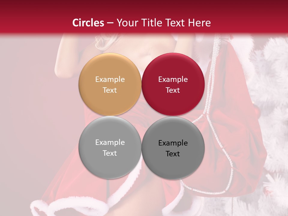 People One Ornament PowerPoint Template