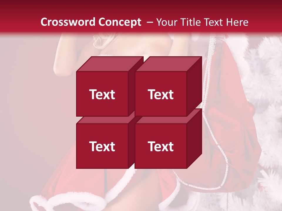 People One Ornament PowerPoint Template