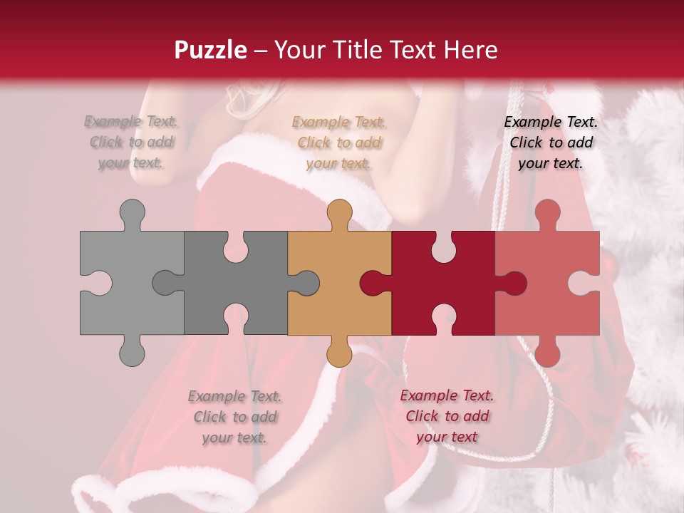 People One Ornament PowerPoint Template