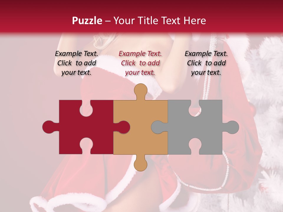 People One Ornament PowerPoint Template