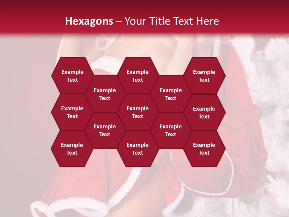 People One Ornament PowerPoint Template