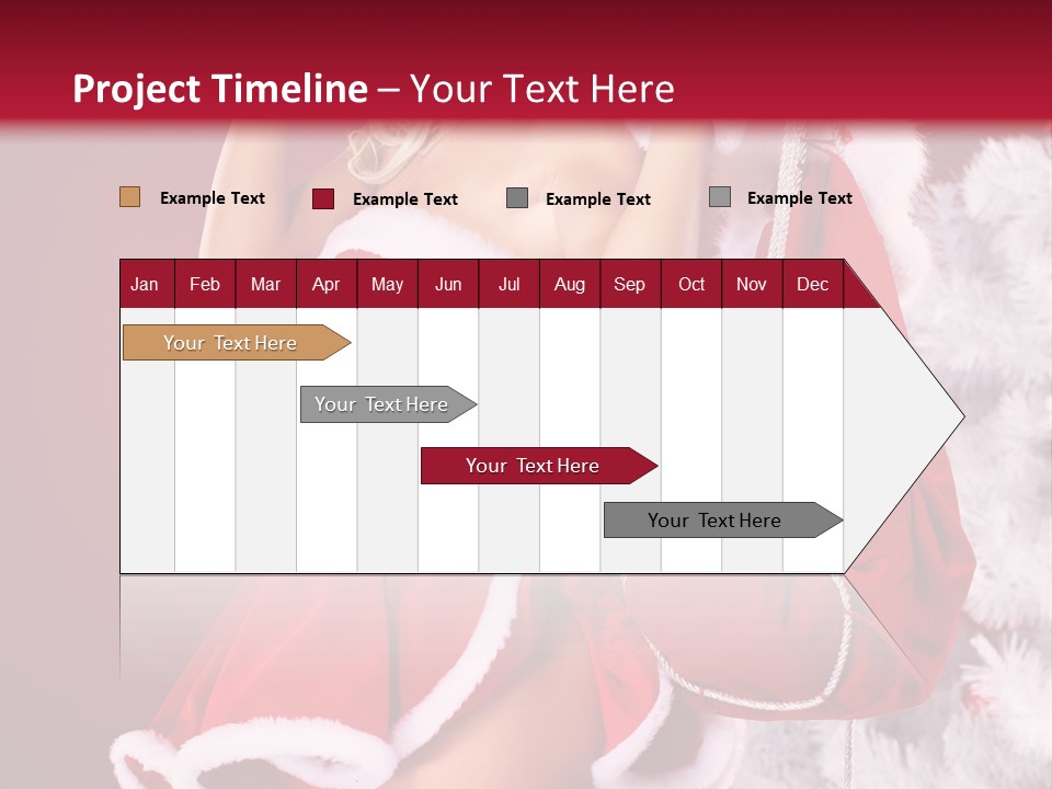 People One Ornament PowerPoint Template