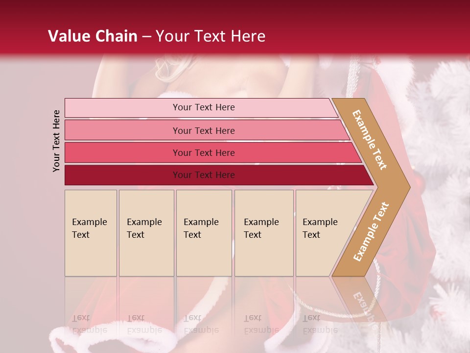 People One Ornament PowerPoint Template