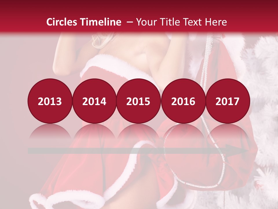 People One Ornament PowerPoint Template