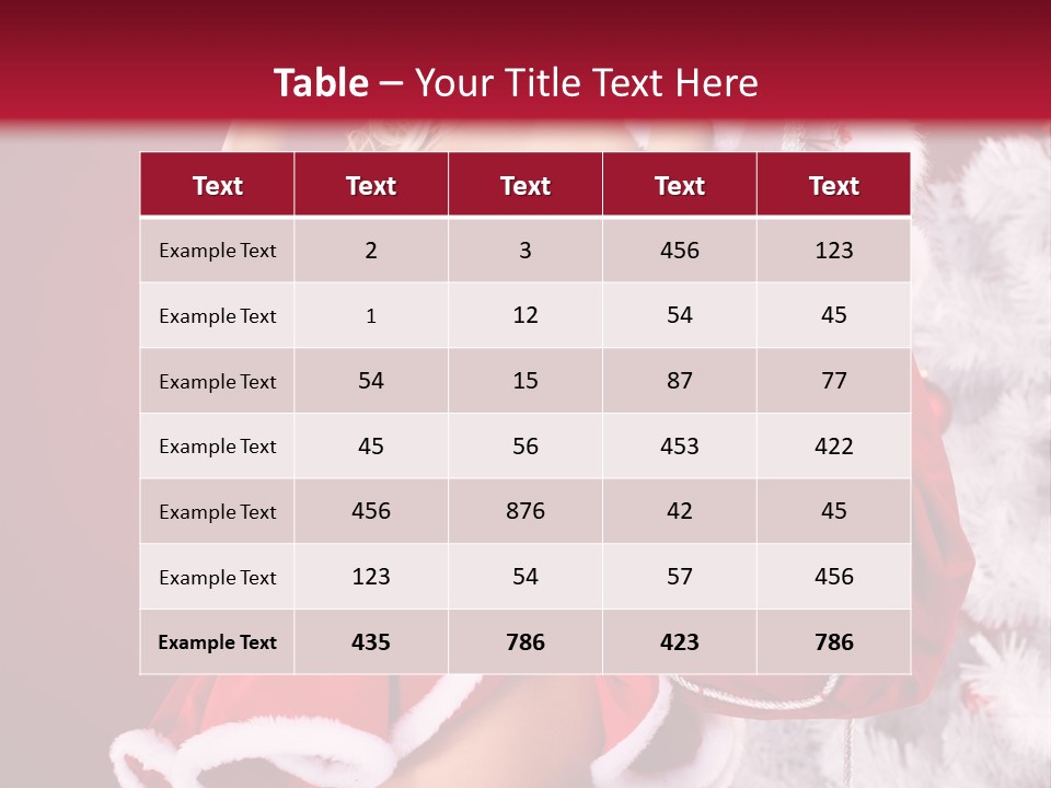 People One Ornament PowerPoint Template