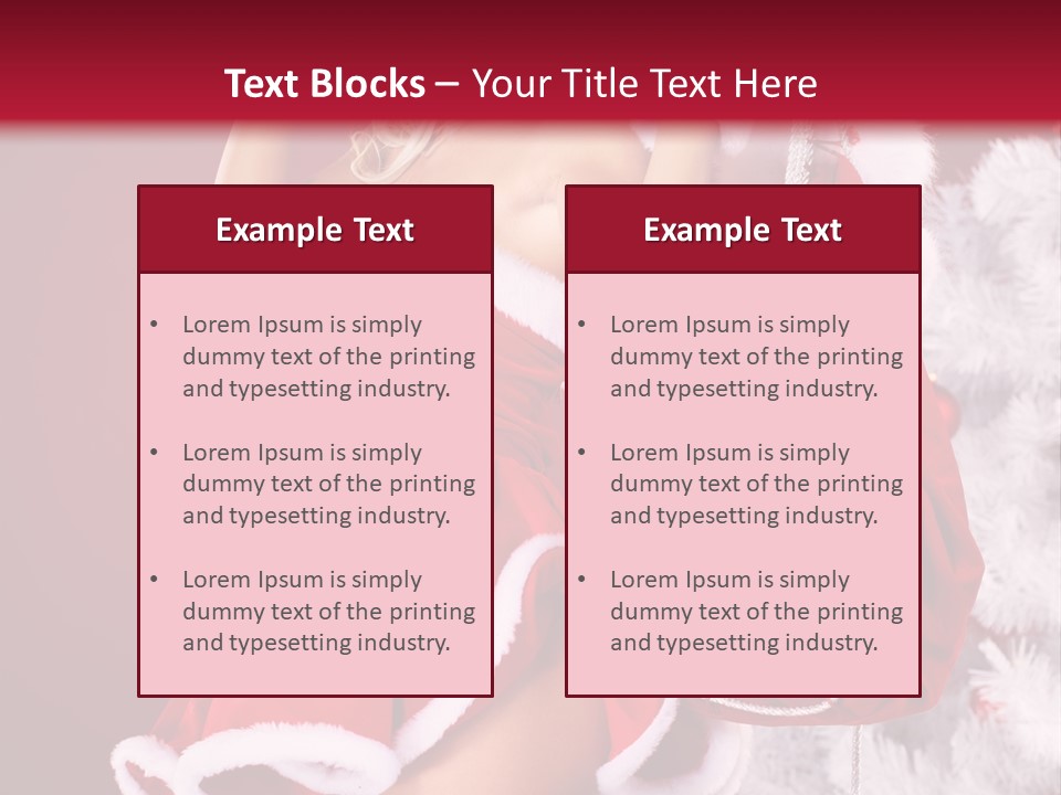 People One Ornament PowerPoint Template