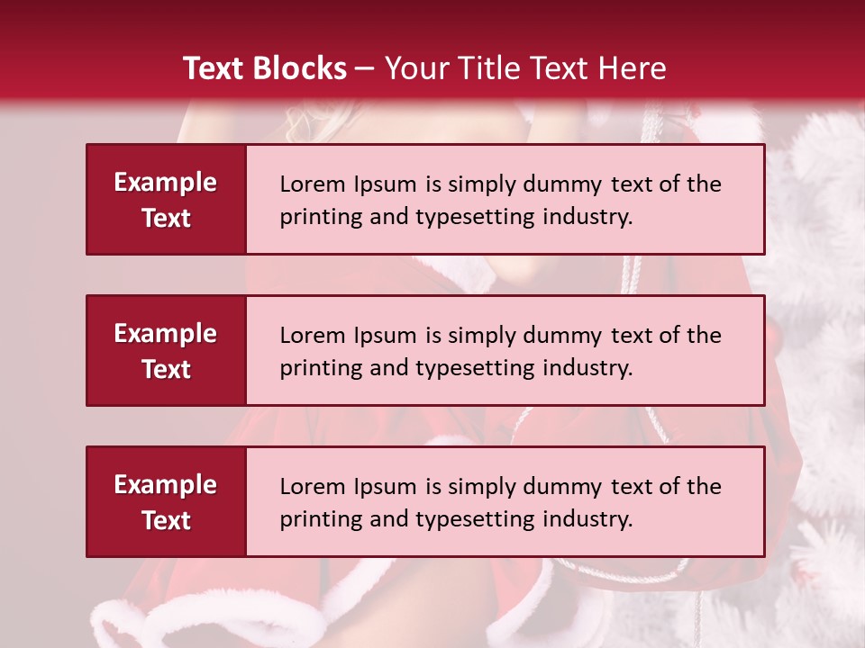 People One Ornament PowerPoint Template