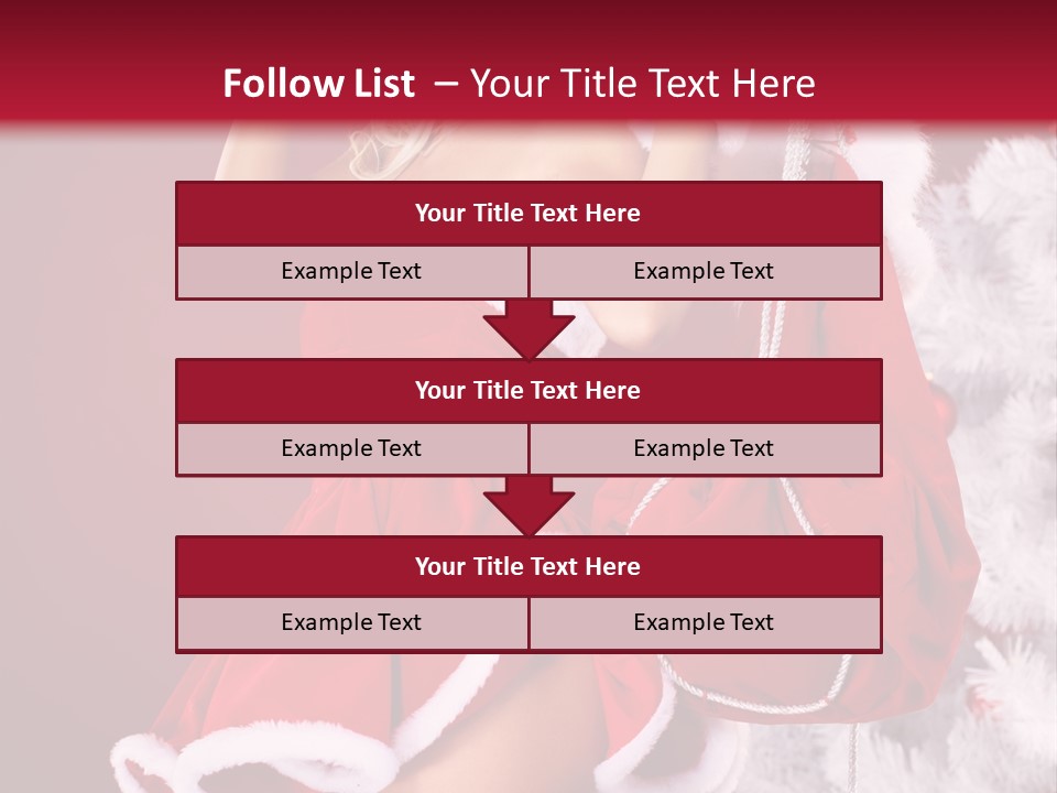 People One Ornament PowerPoint Template