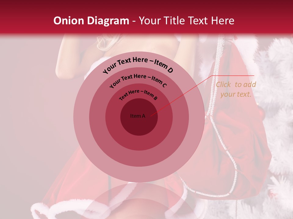 People One Ornament PowerPoint Template