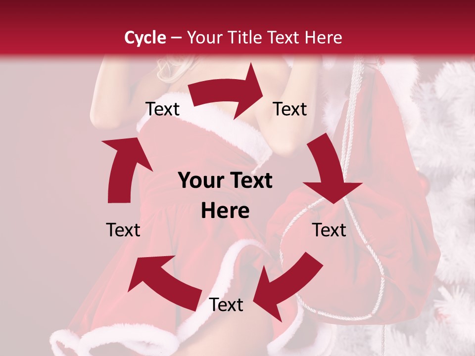 People One Ornament PowerPoint Template