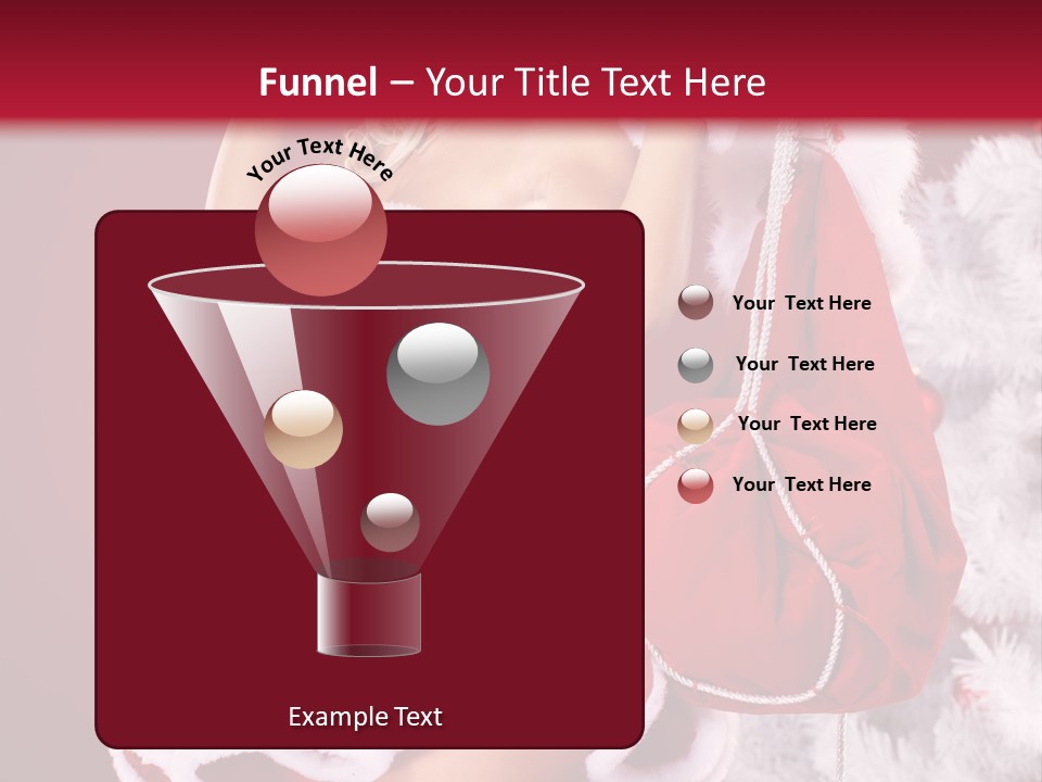 People One Ornament PowerPoint Template