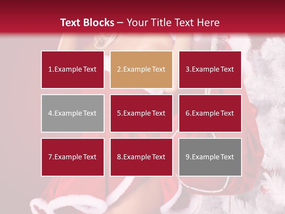 People One Ornament PowerPoint Template