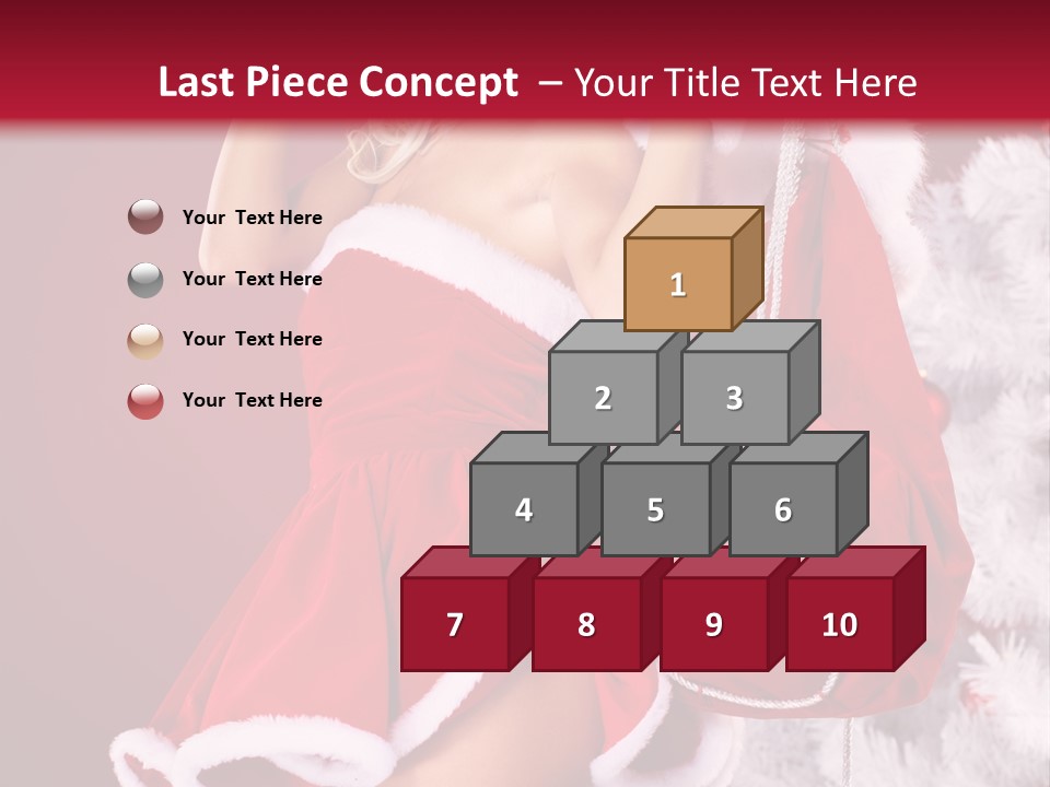 People One Ornament PowerPoint Template