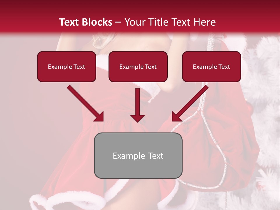 People One Ornament PowerPoint Template