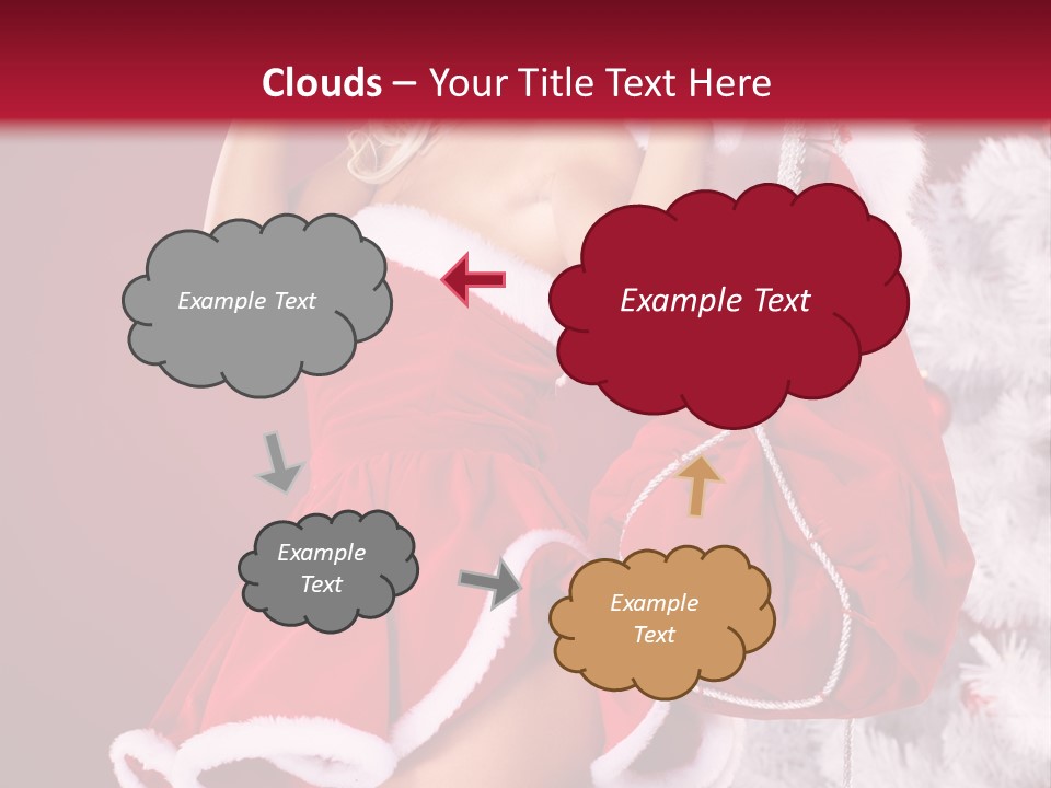 People One Ornament PowerPoint Template