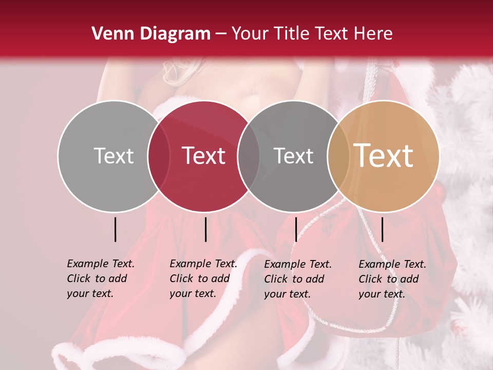 People One Ornament PowerPoint Template