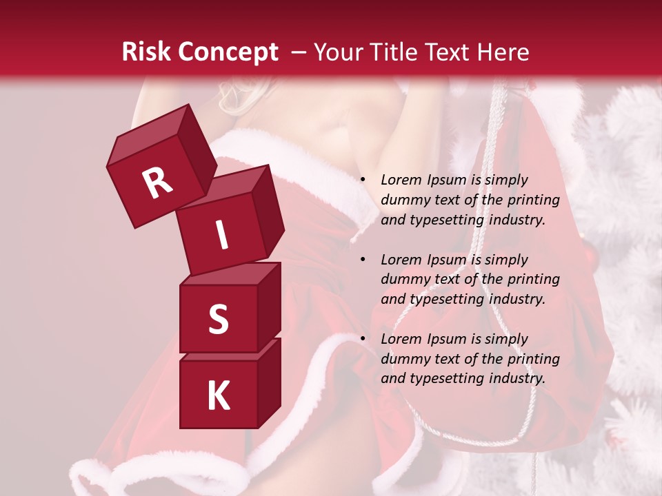 People One Ornament PowerPoint Template