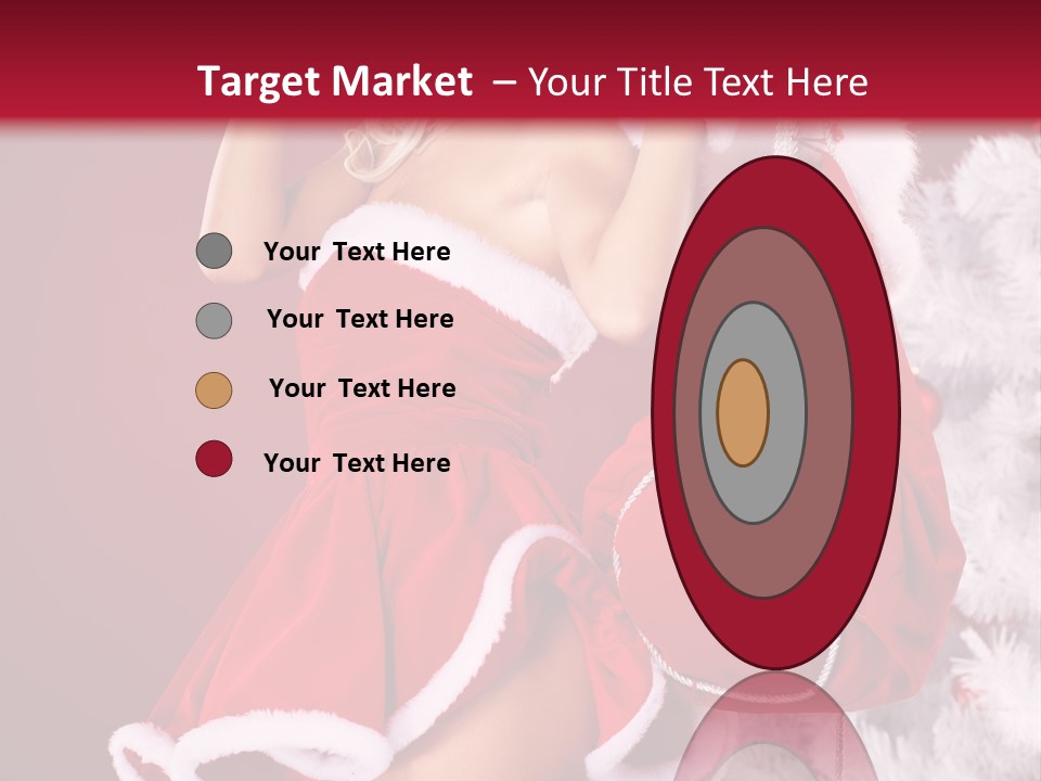 People One Ornament PowerPoint Template