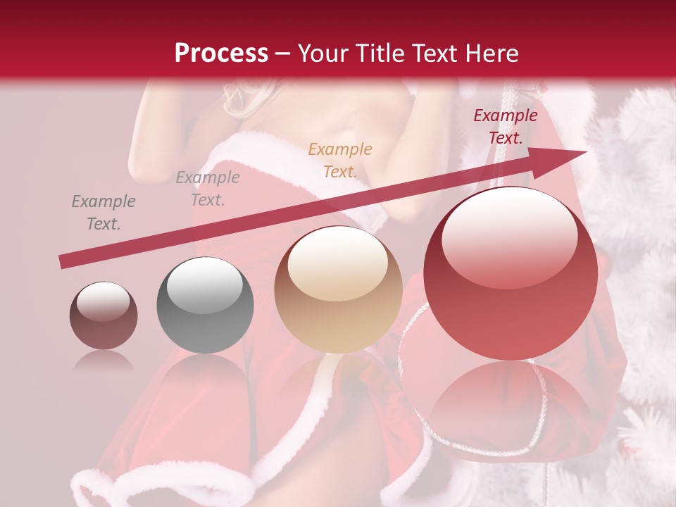 People One Ornament PowerPoint Template