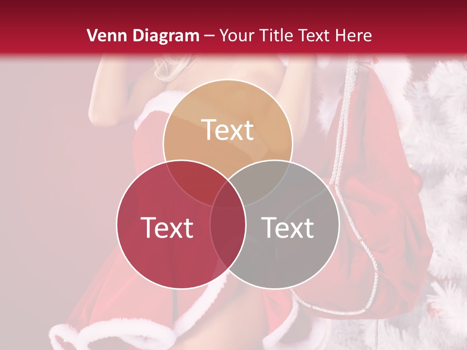 People One Ornament PowerPoint Template