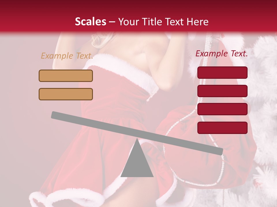 People One Ornament PowerPoint Template