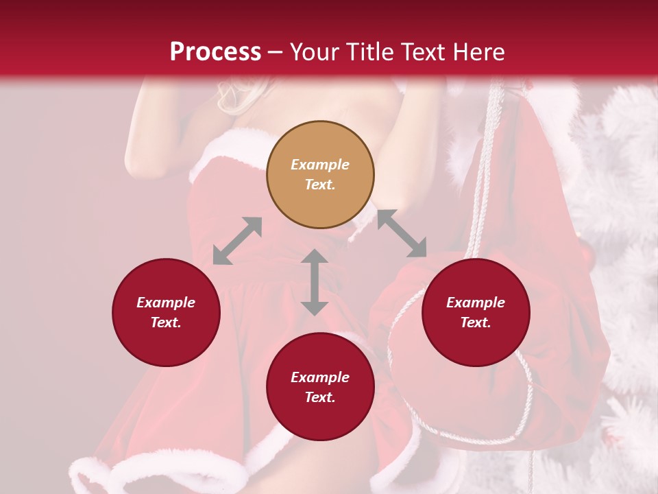 People One Ornament PowerPoint Template