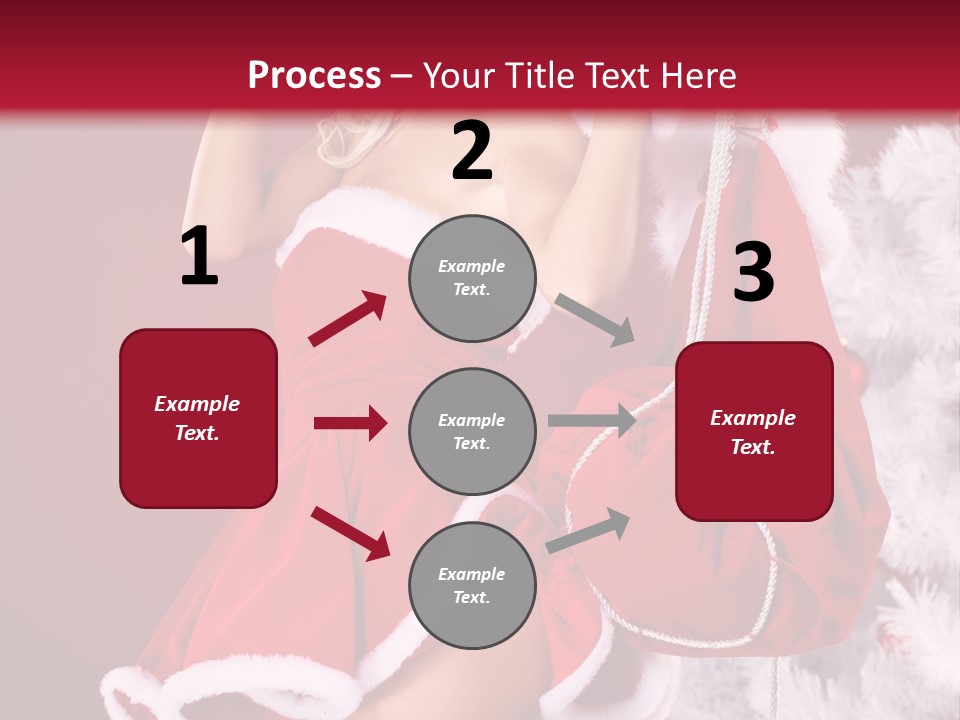 People One Ornament PowerPoint Template