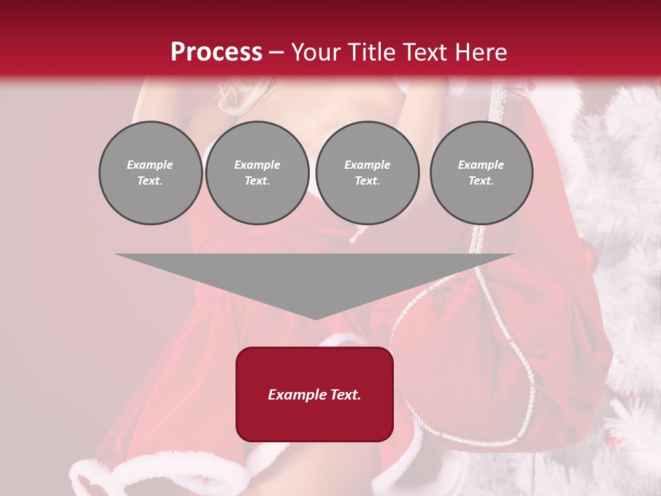 People One Ornament PowerPoint Template