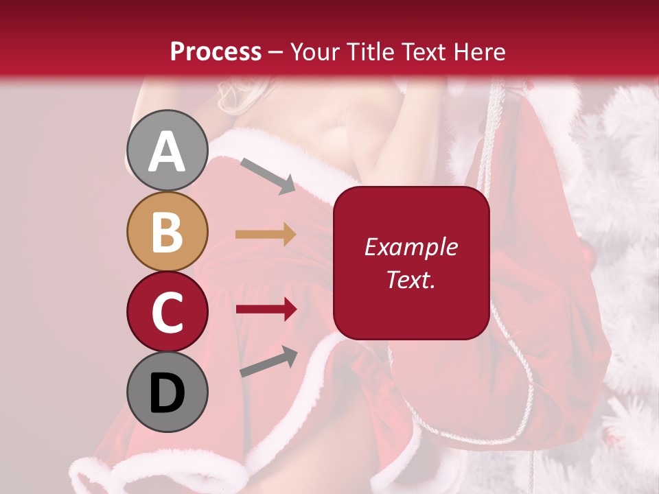 People One Ornament PowerPoint Template