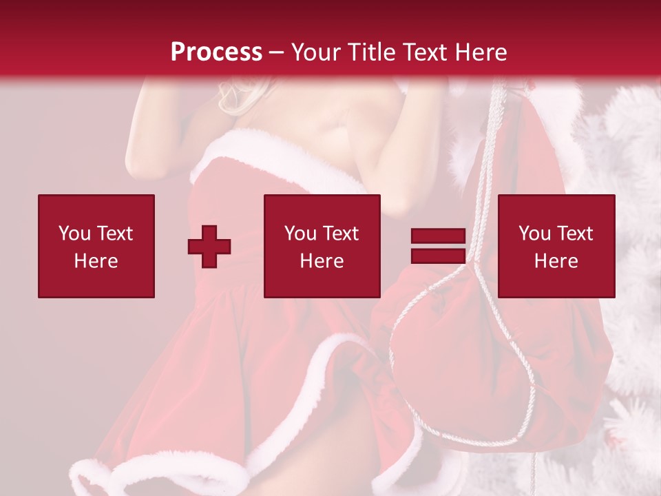 People One Ornament PowerPoint Template