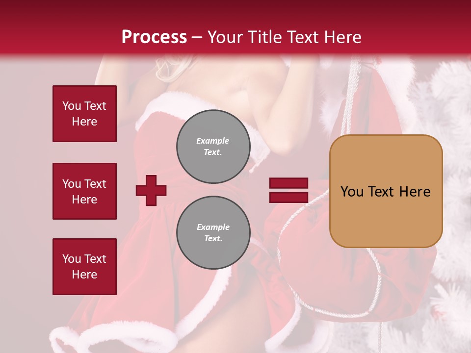 People One Ornament PowerPoint Template