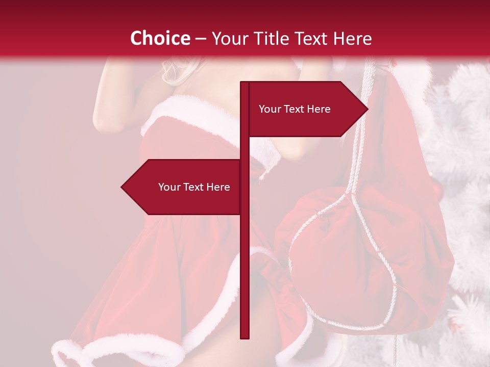 People One Ornament PowerPoint Template