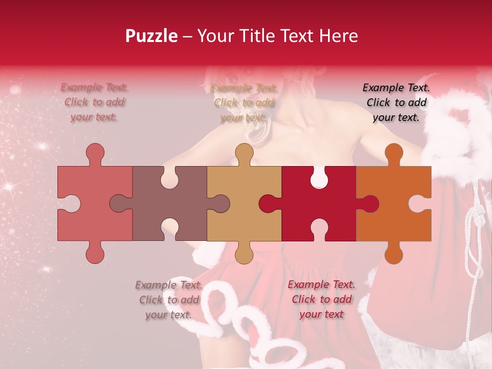 One Enjoy Santa PowerPoint Template