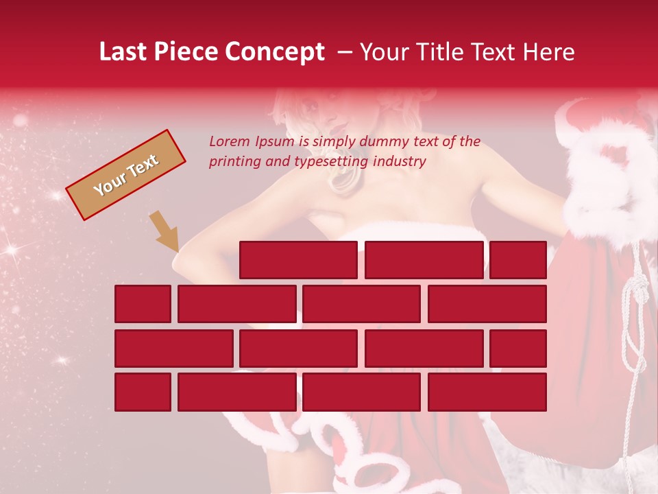One Enjoy Santa PowerPoint Template