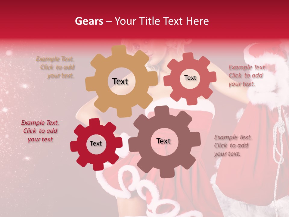 One Enjoy Santa PowerPoint Template