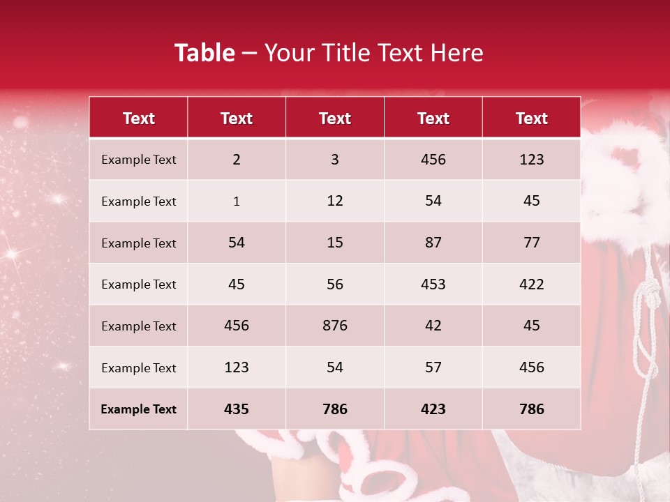 One Enjoy Santa PowerPoint Template